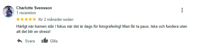 referenstext för duktig fotograf